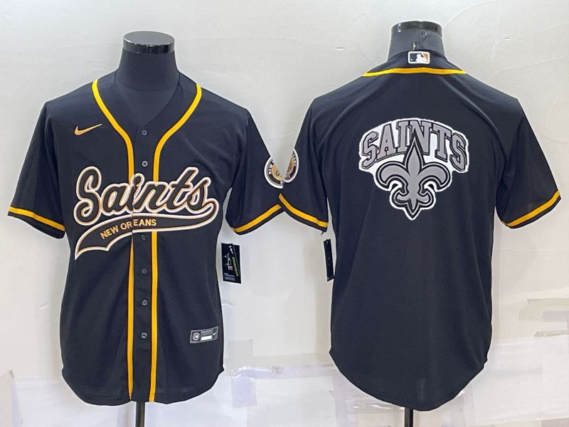 Men's New Orleans Saints Black Jersey